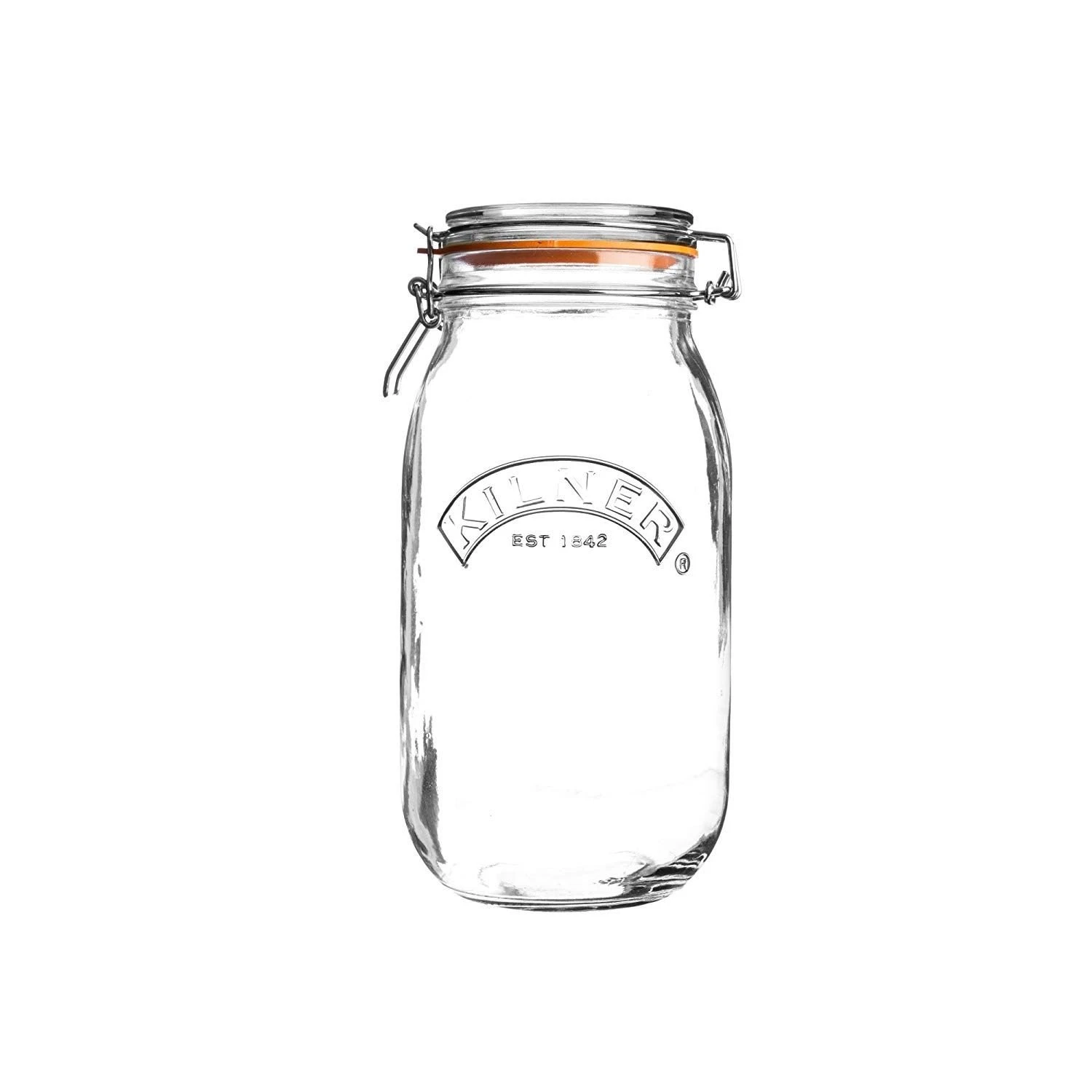 Kilner Swing Top Round Glass Jar | 1.5L 3 Kilner Swing Top Round Glass Jar | 1.5L
