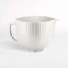 KitchenAid 5-Quart Classic Columns Ceramic Bowl | Fits 4.5-Quart & 5-Quart KitchenAid Tilt-Head Stand Mixers