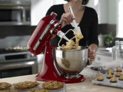 KitchenAid 5-Quart Artisan Tilt-Head Stand Mixer | Empire Red -Kitchen Store ksm150pser kitchenaid atrisan stand mixer 2