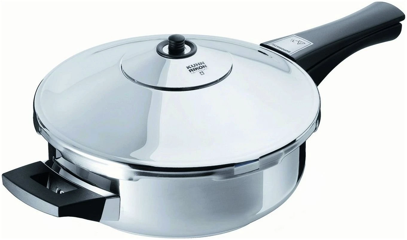 Kuhn Rikon Pressure Frying Pan 2.6 Quart Braiser 3 Kuhn Rikon Pressure Frying Pan 2.6 Quart Braiser