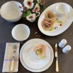 Carmel Ceramica Cozina Salt & Pepper Set | White 9 Carmel Ceramica Cozina Salt & Pepper Set | White -Kitchen Store lifestyle3 6 2