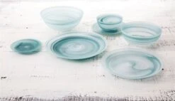 D&V By Fortessa La Jolla Cereal Bowl | Sage -Kitchen Store lifestyle la jolla sage 4 3