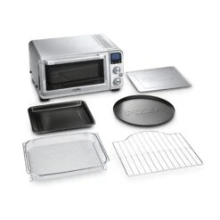 DeLonghi De'Longhi Livenza Air Fry Convection Oven | Stainless Steel -Kitchen Store livenza items laid out