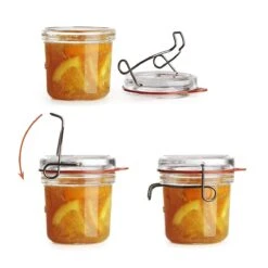 Luigi Bormioli Lock-Eat Handy Jar 50.75oz -Kitchen Store lockeatlife4