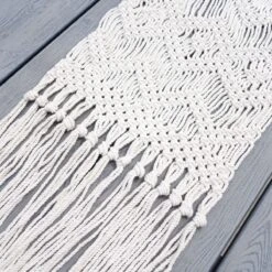 Everything Kitchens 13" X 86" Macrame Table Runner | Reverie 9 Everything Kitchens 13" X 86" Macrame Table Runner | Reverie -Kitchen Store macrame lifesyles 1759