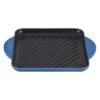 Le Creuset 9.5" Square Signature Enameled Cast Iron Grill Pan | Marseille Blue