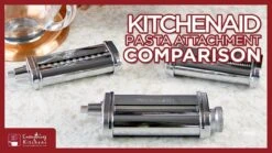 KitchenAid 3-Piece Pasta Roller & Fettuccini/Spaghetti Cutter Attachment Set -Kitchen Store maxresdefault 70 1