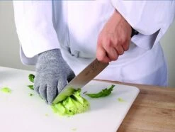 MercerMax Cut-Resistant Glove | Large -Kitchen Store mercermax cut resistant glove usage3