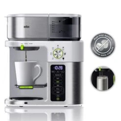 Braun MultiServe Coffee Machine & Hot Water | White -Kitchen Store multiserve white 11