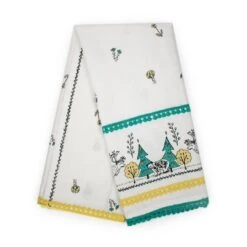 Everything Kitchens Nordic Woodland Tea Towel + Pot Holder Set -Kitchen Store nordictowel1 1