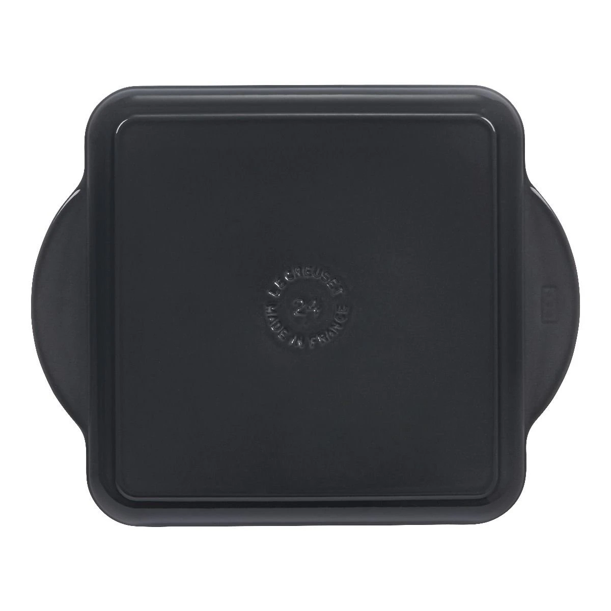 Le Creuset 9.5" Square Signature Enameled Cast Iron Grill Pan | Oyster Grey 4 Le Creuset 9.5" Square Signature Enameled Cast Iron Grill Pan | Oyster Grey - Image 2