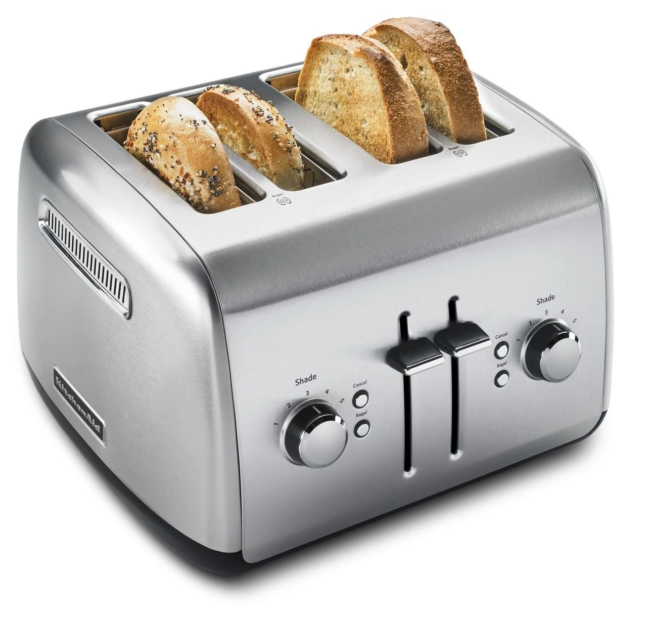 KitchenAid 4-Slice Toaster With Manual High-Lift Lever | Brushed Stainless Steel 3 KitchenAid 4-Slice Toaster With Manual High-Lift Lever | Brushed Stainless Steel