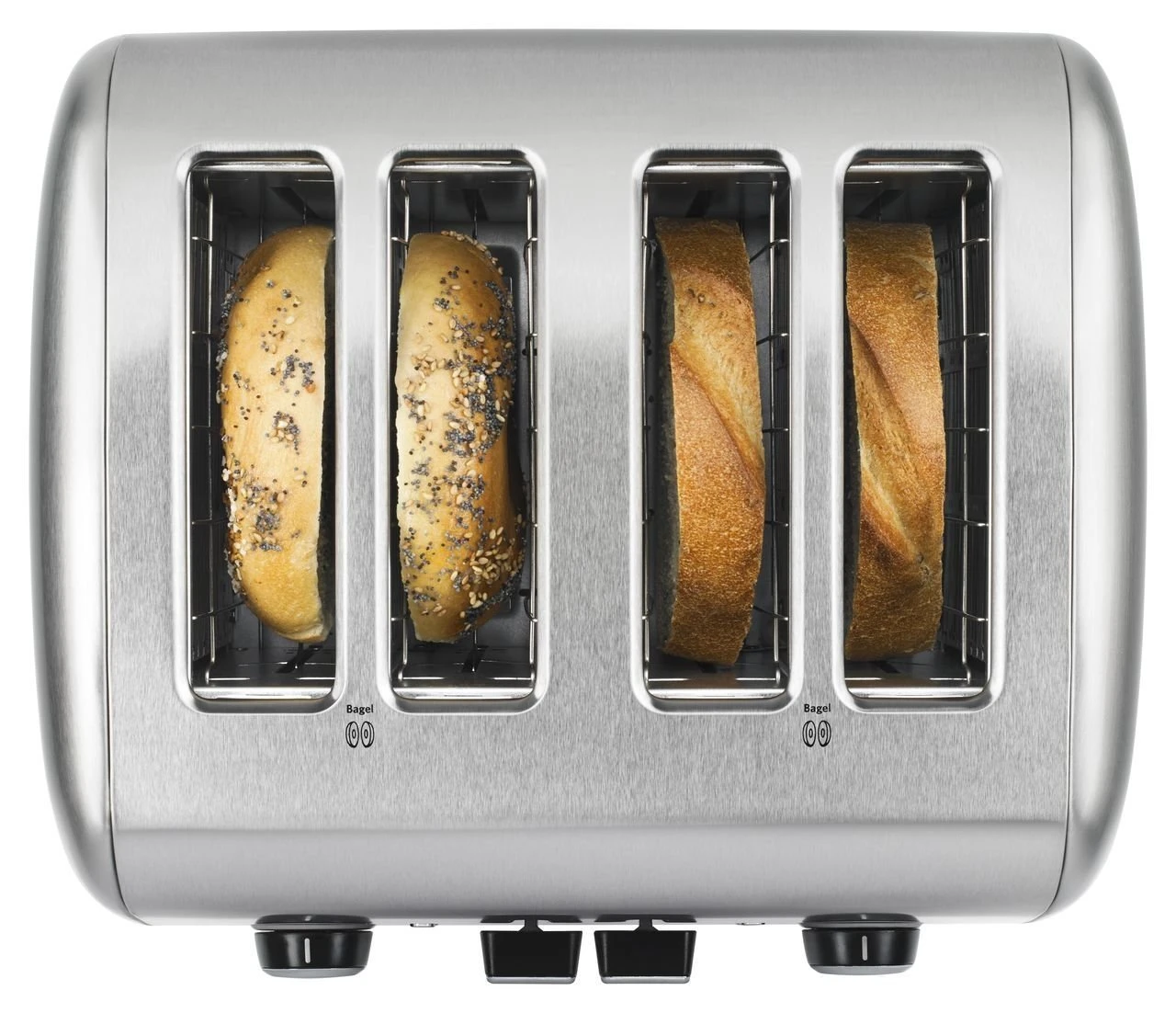 KitchenAid 4-Slice Toaster With Manual High-Lift Lever | Brushed Stainless Steel 4 KitchenAid 4-Slice Toaster With Manual High-Lift Lever | Brushed Stainless Steel - Image 2