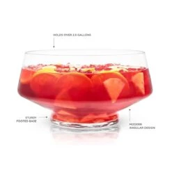 Viski® Footed Punch Bowl -Kitchen Store pbowl2