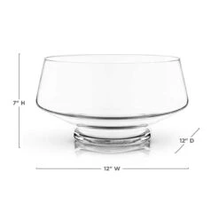 Viski® Footed Punch Bowl -Kitchen Store pbowl3