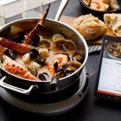 Hestan Cue 5.5 Qt. Smart Chef's Pot + Induction Cooktop 14 Hestan Cue 5.5 Qt. Smart Chef's Pot + Induction Cooktop -Kitchen Store pot3 2 1