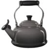 Le Creuset 1.7 Qt. Classic Whistling Kettle | Oyster Grey -Kitchen Store q3101 7f le creuset 1.8 qt. whistling kettle oyster 1