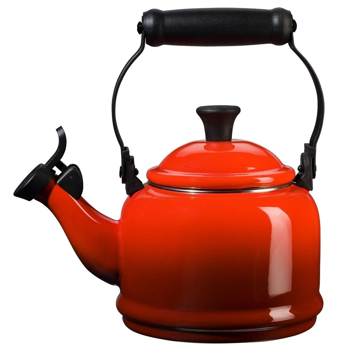 Le Creuset 1.25 Qt. Demi Kettle Tea Pot | Cerise/Cherry Red 3 Le Creuset 1.25 Qt. Demi Kettle Tea Pot | Cerise/Cherry Red