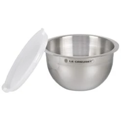 Le Creuset Nested Stainless Steel Mixing Bowls (Set Of 3) 20 Le Creuset Nested Stainless Steel Mixing Bowls (Set Of 3) -Kitchen Store rs18022 smallssbowl