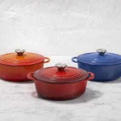 Le Creuset 2.75 Qt. Shallow Round Dutch Oven | Flame -Kitchen Store rs18591 2.75 ovens 1