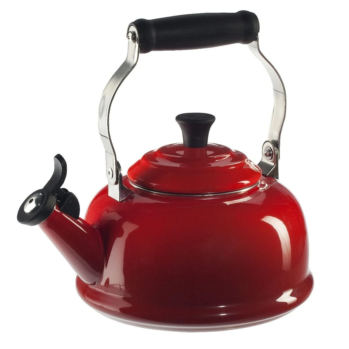 Le Creuset 1.7 Qt. Classic Whistling Kettle | Cerise/Cherry Red 3 Le Creuset 1.7 Qt. Classic Whistling Kettle | Cerise/Cherry Red