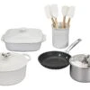 Le Creuset 12-Piece Mixed Material Set | White -Kitchen Store rs9692 12piece white 1