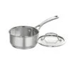 Cuisinart Forever Stainless Saucepan With Cover | 1 Qt. -Kitchen Store sauce