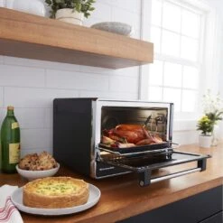 KitchenAid Refurbished Dual Convection Countertop Oven | Black Matte -Kitchen Store set p190497kp 011z 1