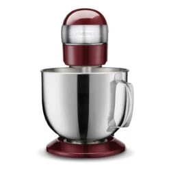 Cuisinart Precision Master 5.5-Quart Stand Mixer | Pinot Noir -Kitchen Store sm50pn sd silo straight mlf