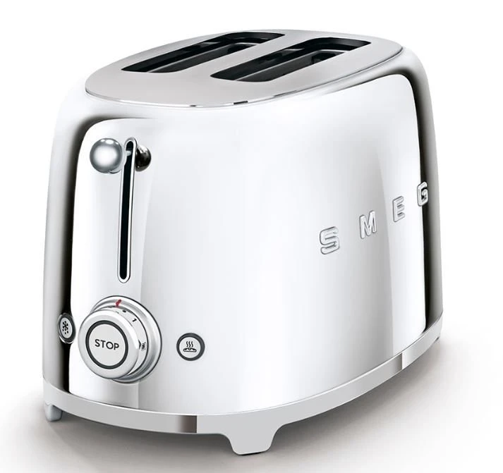 SMEG 2-Slice Toaster | Chrome 3 SMEG 2-Slice Toaster | Chrome