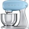 SMEG 5 Qt. Tilt-Head Stand Mixer | Pastel Blue -Kitchen Store smeg blue mixer smf01pbus 1 1