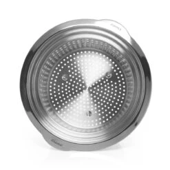 Chantal Induction 21 Stock Pot With Pasta/Steamer Insert + Glass Lid | 8 Qt. 16 Chantal Induction 21 Stock Pot With Pasta/Steamer Insert + Glass Lid | 8 Qt. -Kitchen Store steamer2 1