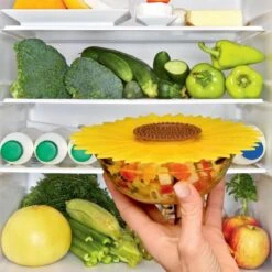 Charles Viancin Silicone Lid | 6" Sunflower -Kitchen Store sunflower life 7