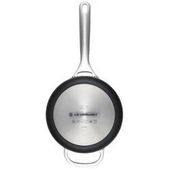 Le Creuset 3 Qt. Saucepan With Glass Lid | Toughened Nonstick Pro -Kitchen Store tnsp1200 18d