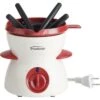 Trudeau Electric 7-Piece Chocolate Fondue Set 1 Trudeau Electric 7-Piece Chocolate Fondue Set -Kitchen Store trudeau 12 qt. electric chocolate enameled fondue set