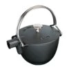 Staub 1 Qt. Round Tea Kettle | Matte Black 2 Staub 1 Qt. Round Tea Kettle | Matte Black -Kitchen Store untitled 9