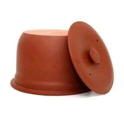 VitaClay Replacement Clay Pot W Lid - 6 Cup