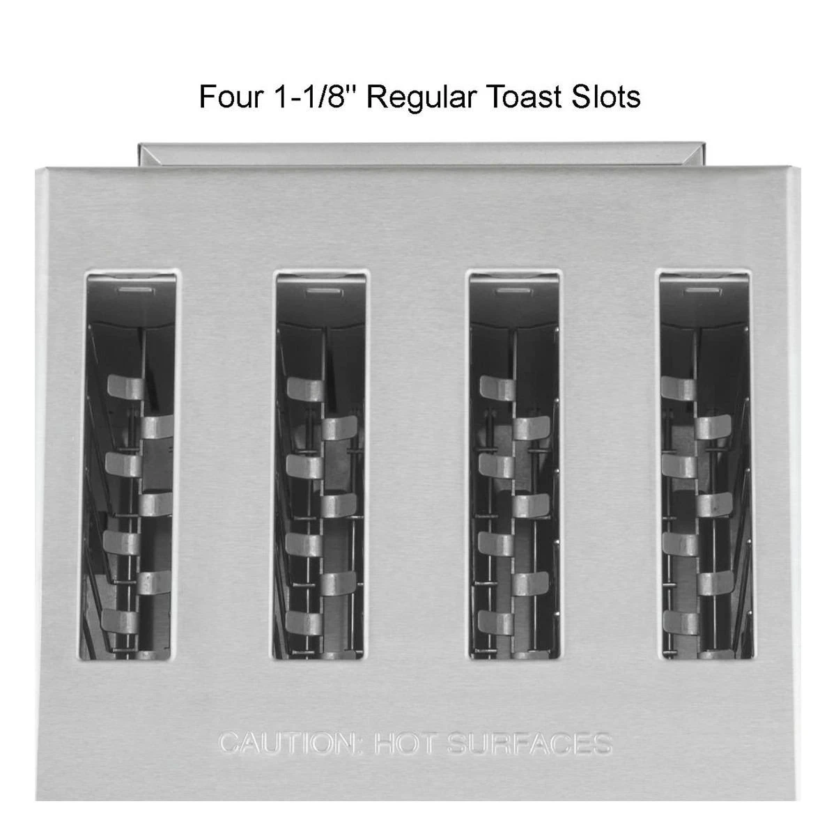 Waring Commercial Stainless Steel Heavy-Duty Toaster | 4-Slot 5 Waring Commercial Stainless Steel Heavy-Duty Toaster | 4-Slot - Image 3