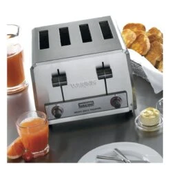 Waring Commercial Stainless Steel Heavy-Duty Toaster | 4-Slot 9 Waring Commercial Stainless Steel Heavy-Duty Toaster | 4-Slot -Kitchen Store wct800rc waring toaster inset3