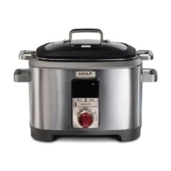 Wolf Gourmet 7-Quart Multi-Function Cooker | Red Knobs