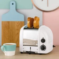 Dualit NewGen Classic 2-Slice Toaster | White -Kitchen Store white4 3