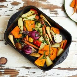 Swiss Diamond | XD Roasting Pan - 12.5" X 10" (4.8 Quart) -Kitchen Store xd63225 v6