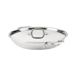 All-Clad D3 Stainless Steel 3-Quart Universal Pan With Lid