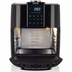 Zavor Crunch Air Fryer Oven | 12.7 Qt. -Kitchen Store zseaf22 crunch air fryer oven front basket